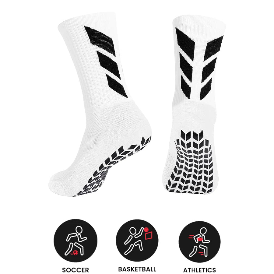 Anti-Slip Football Grip Socks