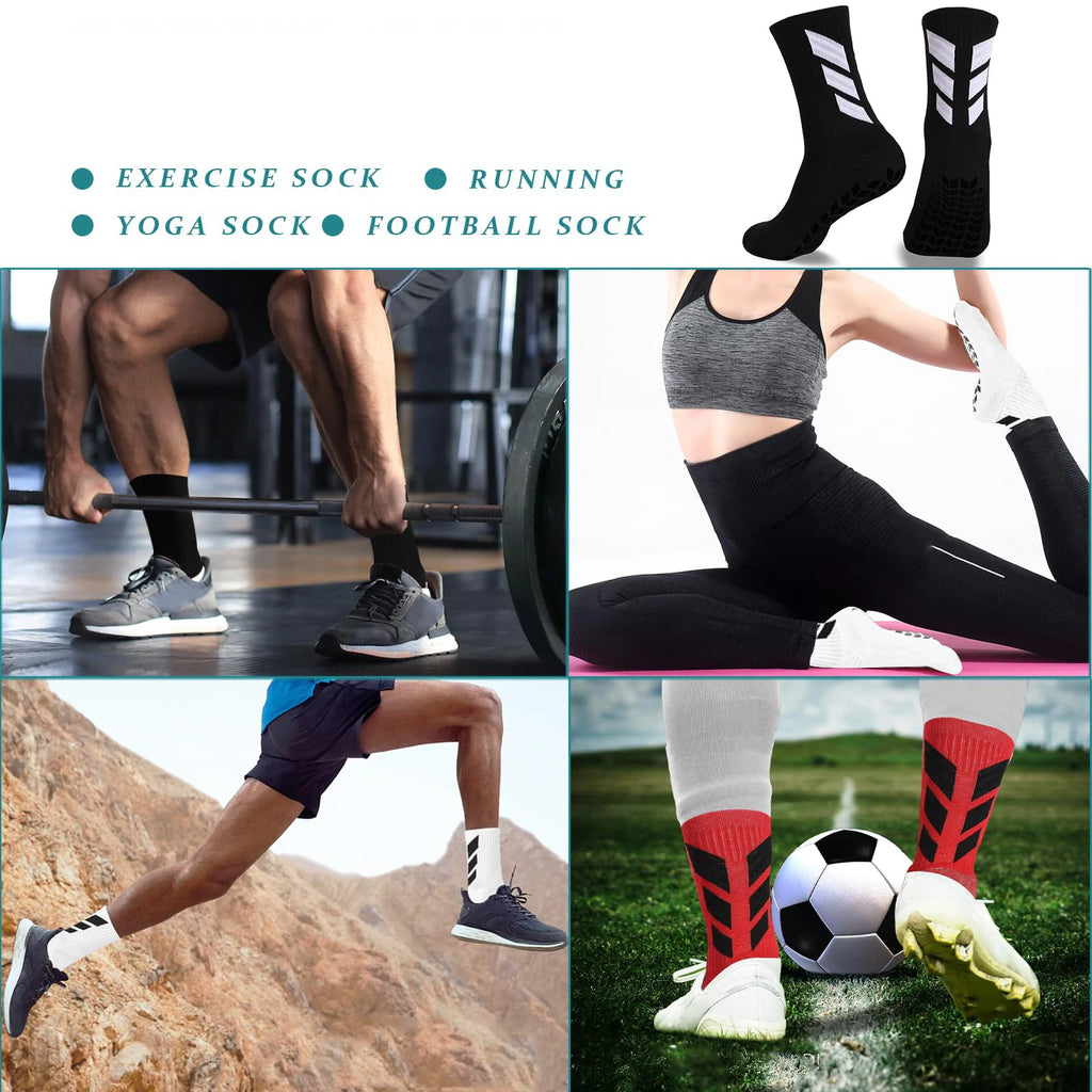 Anti-Slip Football Grip Socks