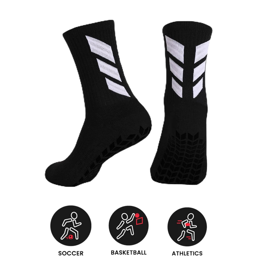 Anti-Slip Football Grip Socks