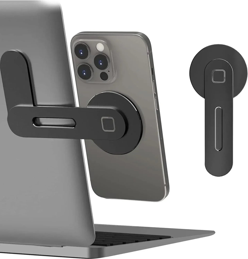 Magnetic Laptop Phone Holder for iPhone 12/13/14/15/16/17 Series