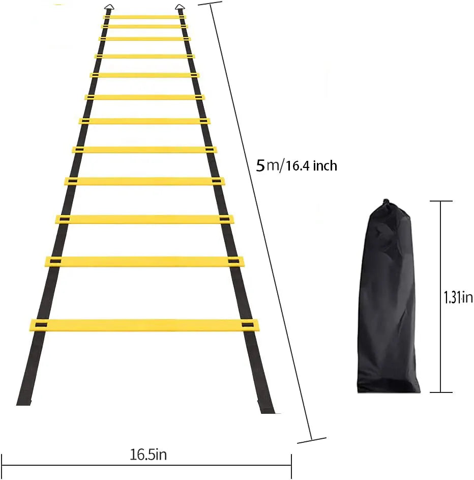 Agility Ladder Nylon Straps For Speed Training