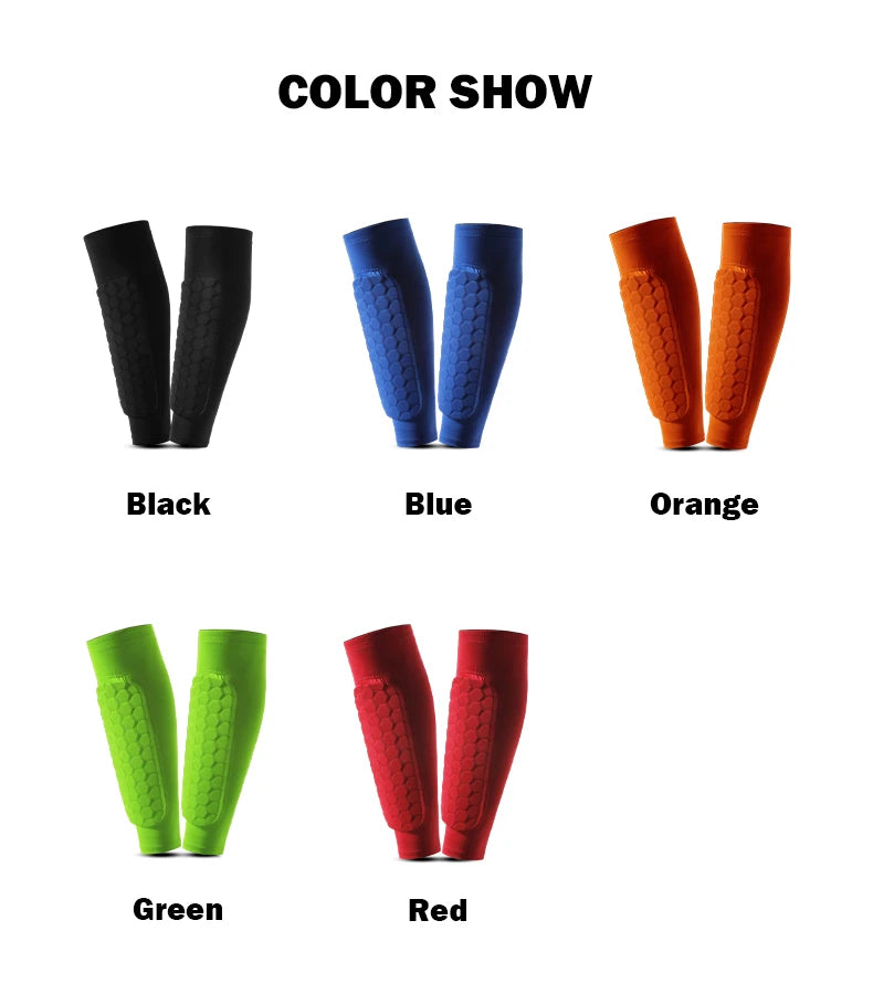 Football Shin Guard Compression Sleeves
